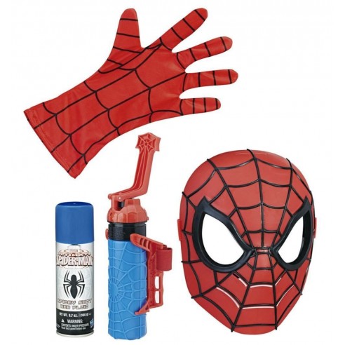 Spiderman Máscara y Lanzador de Redes