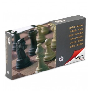 Juego Ajedrez Damas Magnético Grande 2