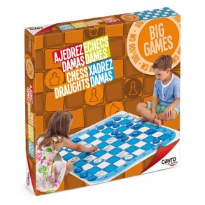 Juego Damas y Ajedrez Gigante