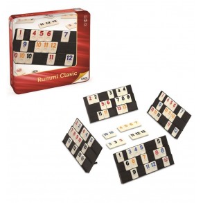 Juego Rummi Clásico en Caja Metálica