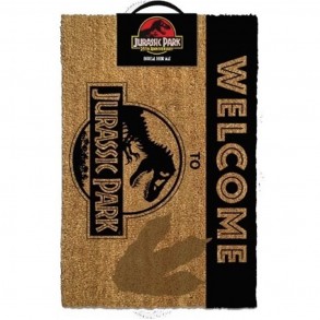 Felpudo Fibra Coco Welcome To Jurassic Park 40 x 60 cm. 2