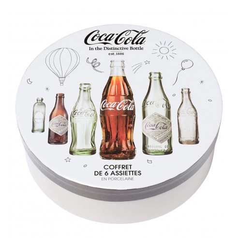 Juego de Platos de Coca-Cola