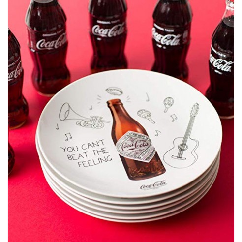 Juego de Platos de Coca-Cola