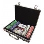 Set de Póker con 200 fichas en Estuche de Aluminio