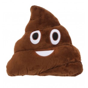 Cojín Emoticono Caquita Mini