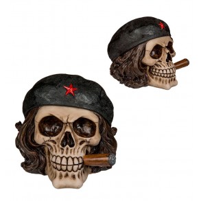 Hucha Calavera Libertador con Cigarro 2