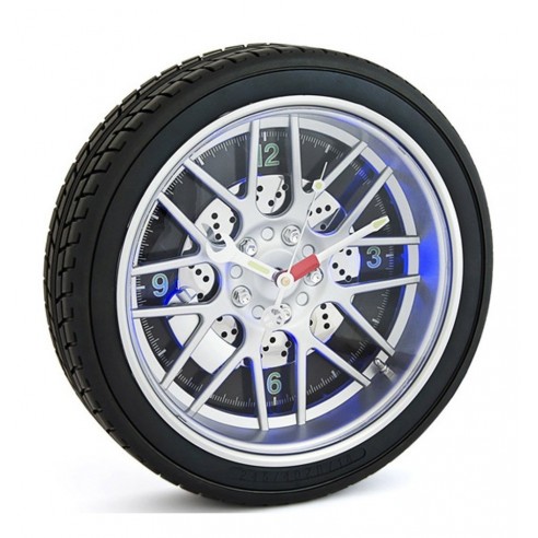 Reloj Rueda de Coche con 16 Led
