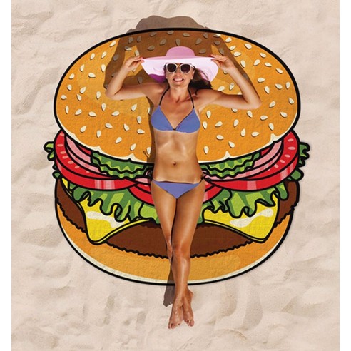 Toalla Gigante Hamburguesa