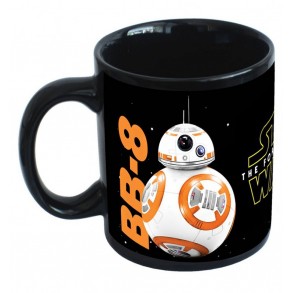 Taza Star Wars Droides R2-D2, C3PO y BB-8