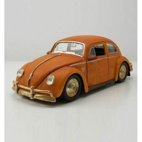 Coche Transformers Bumblebee 1/24 Volkswagen Beetle con Figura