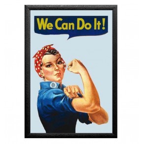 Cuadro Espejo We Can Do It