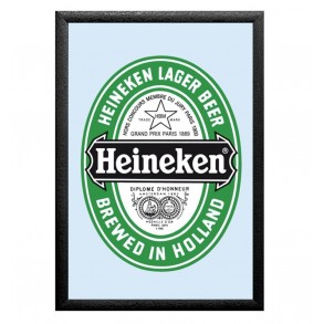 Cuadro Espejo Heineken