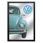 Cuadro Espejo Volkswagen Beetle Azul