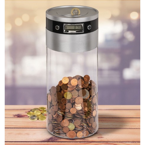 Hucha Gigante con Contador Digital