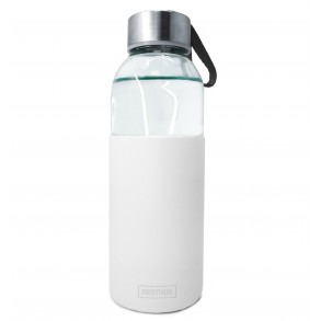 Botella Cristal con Funda Silicona 400 ml.