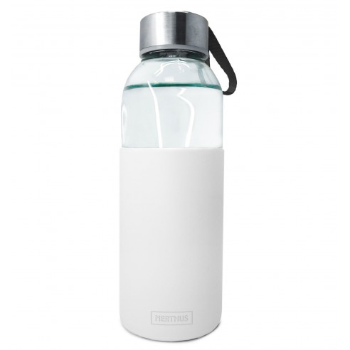 Botella Cristal con Funda Silicona 400 ml.