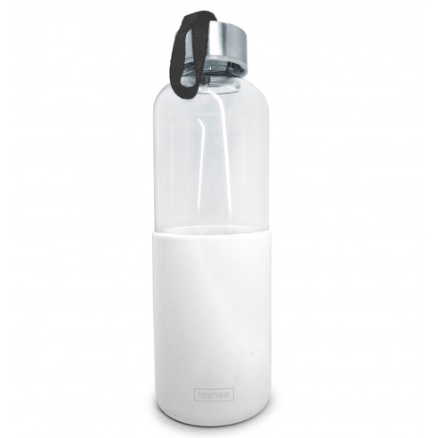Botella Cristal con Funda Silicona 600 ml.