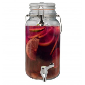 Dispensador Bebidas con Grifo 4 litros.