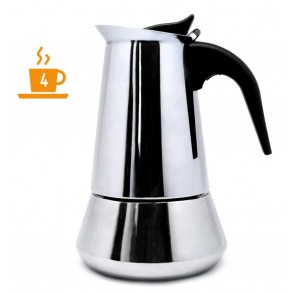 Cafetera Inducción 4 Tazas