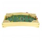 Mini Futbolín Pinball Madera Retro