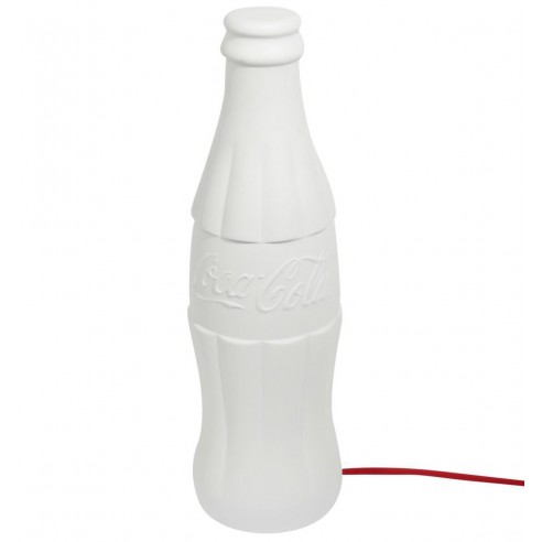 Lámpara Botella Coca-Cola Porcelana