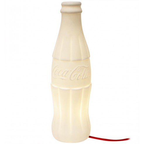 Lámpara Botella Coca-Cola Porcelana