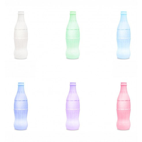 Lámpara de Silicona Multicolor Botella Coca-Cola