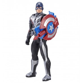 Figura Capitán América Avengers - Titan Hero FX (Hasbro E3301105)