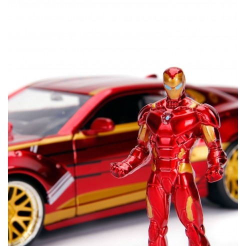 Vehículo Iron Man & 2016 Chevrolet Camaro Escala 1:24