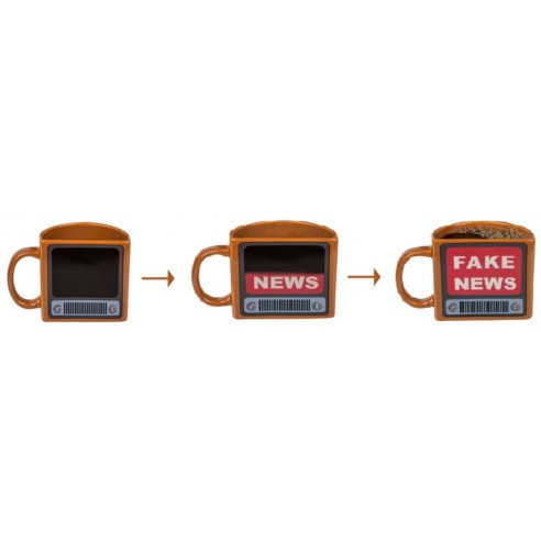 Taza Fake News Cambio Temperatura