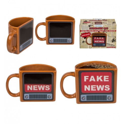 Taza Fake News Cambio Temperatura