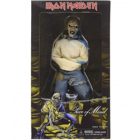 Figura Eddie Piece of Mind Iron Maiden 20cm