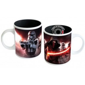 Taza Star Wars Kylo Ren y Stormtroopers Episodio VII