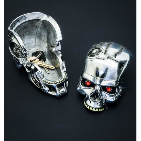 Terminator II Cabeza T-800 Guarda Objetos