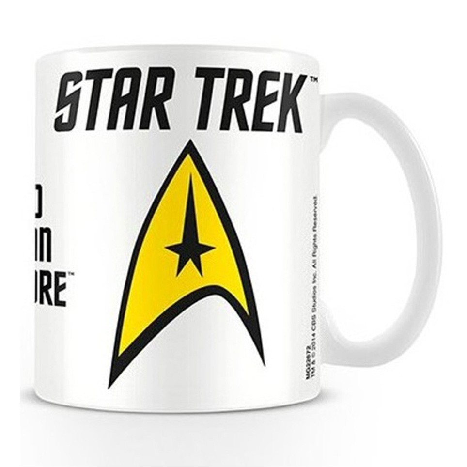 Star Trek Taza de cerámica de ingeniería rojo 