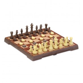 Juego Ajedrez Damas Magnético Mediano