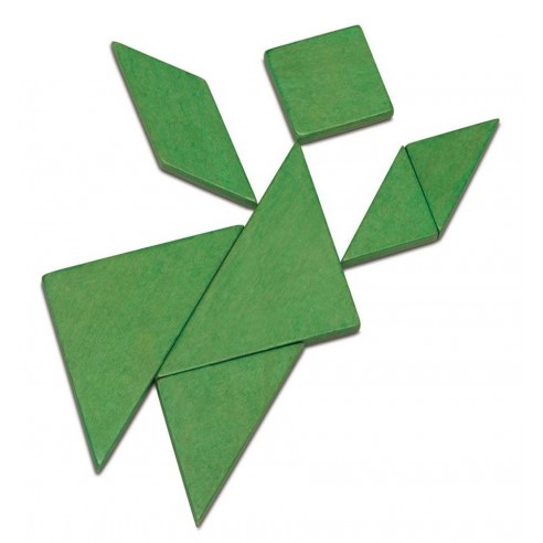 Juego Tangram Infantil de Madera