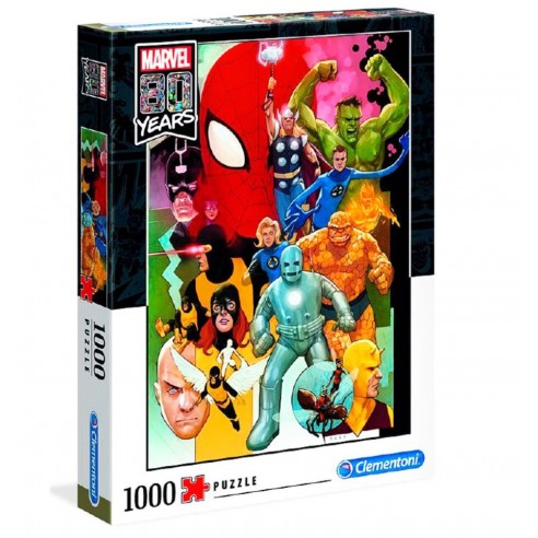 Puzzle Marvel 80 Aniversario 1.000 piezas