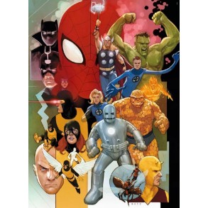 Puzzle Marvel 80 Aniversario 1.000 piezas 2