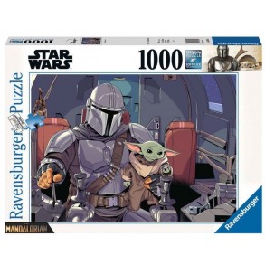 Puzzle Star Wars The Mandalorian 1.000 piezas