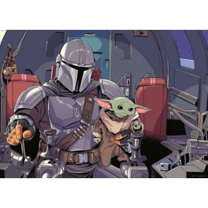 Puzzle Star Wars The Mandalorian 1.000 piezas 2