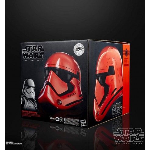 Casco Electrónico Star Wars Black Series Capitán Cardinal