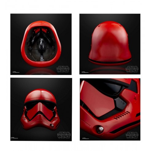 Casco Electrónico Star Wars Black Series Capitán Cardinal