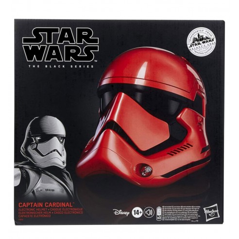 Casco Electrónico Star Wars Black Series Capitán Cardinal