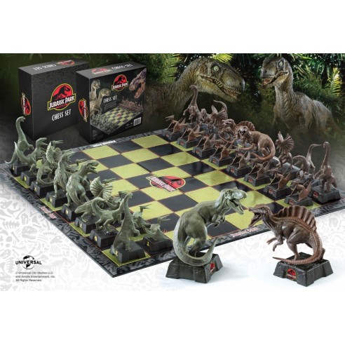 Juego Ajedrez Jurassic Park