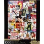 Puzzle Elvis Presley Collage Posters Películas 1.000 piezas