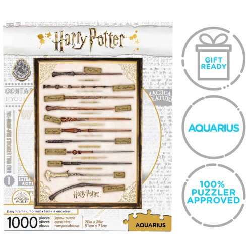 Puzzle  Harry Potter Varitas 1.000 piezas