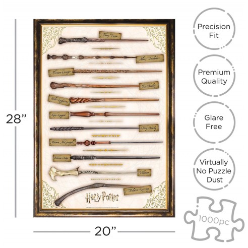 Puzzle  Harry Potter Varitas 1.000 piezas