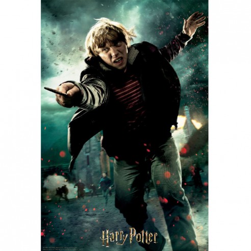 Puzzle Lenticular Harry Potter Ron Weasley Batalla 300 piezas