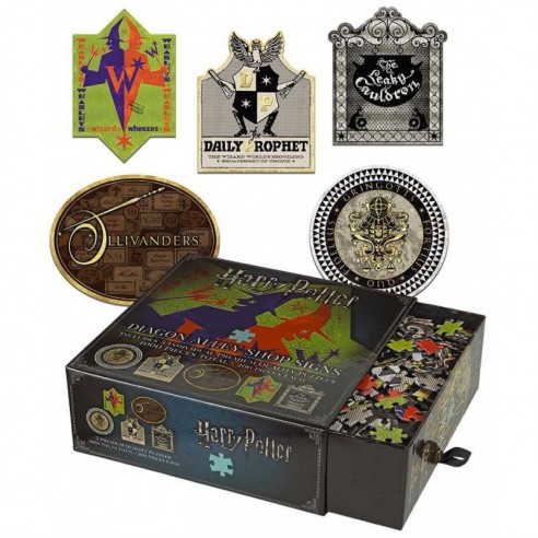 Puzzle Harry Potter Tiendas Callejón Diagon 1.000 piezas